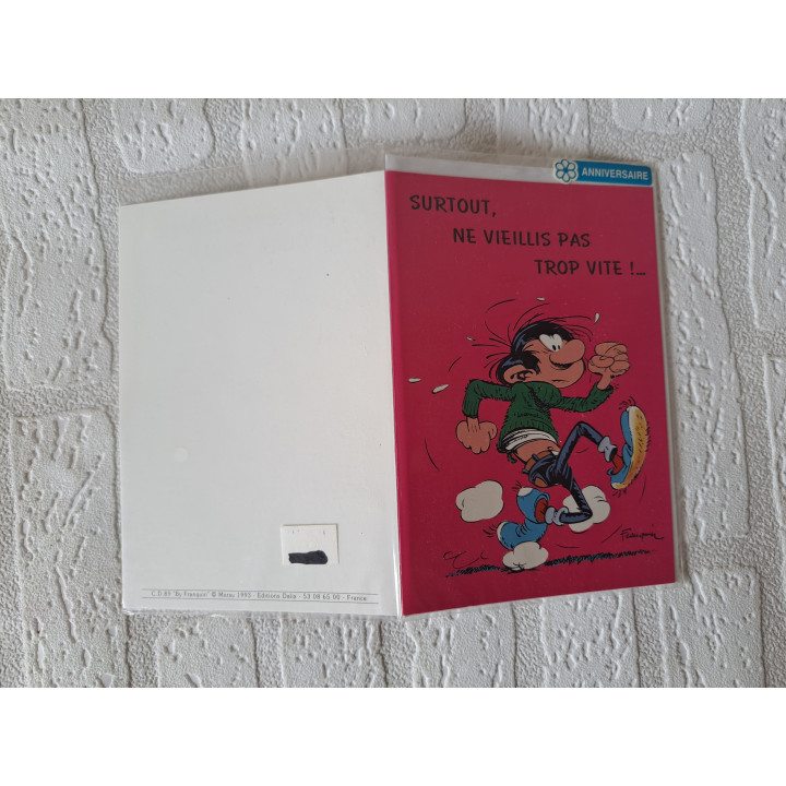 Ansichtkaart 1993 met Guust Flater Franquin 53086500 C.D.89 - ansichtkaarten
