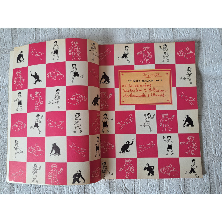 Jo, Suus en Jokke 1972 De Manitoba antwoordt niet meer Herge - stripboeken