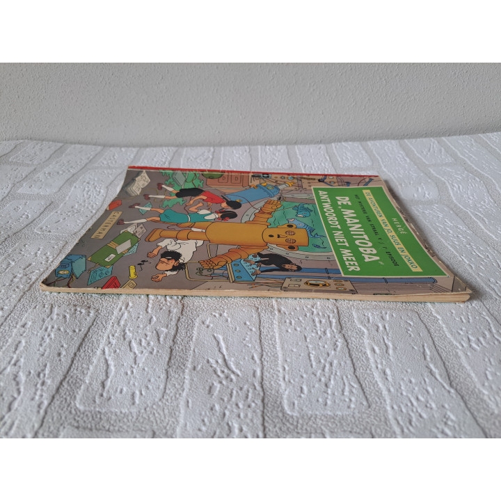 Jo, Suus en Jokke 1972 De Manitoba antwoordt niet meer Herge - stripboeken