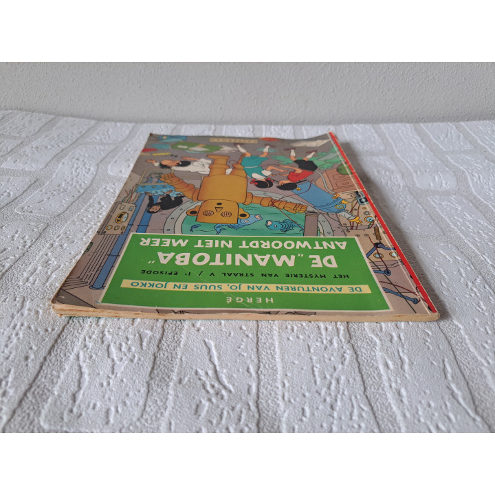 Jo, Suus en Jokke 1972 De Manitoba antwoordt niet meer Herge - stripboeken