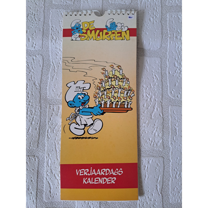 Verjaardagskalender van De Smurfen 1995 Peyo (1)