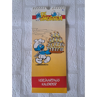 Verjaardagskalender van De Smurfen 1995 Peyo (3)