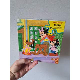 Houten puzzel met Pluto Mickey en Minnie 25 stukjes Disney