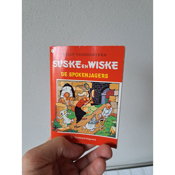 Suske en Wiske Mini stripboek De spokenjagers 9x13cm (1)