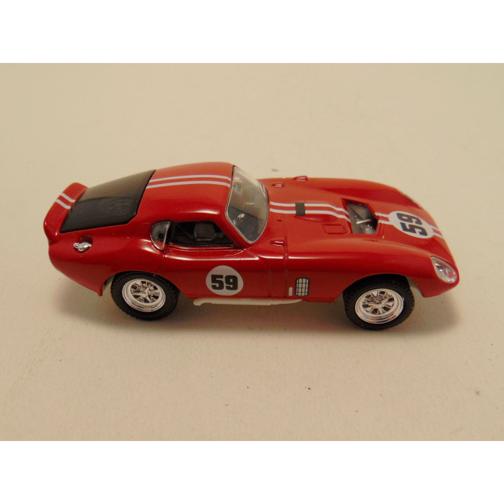 Shelby Cobra Daytona coupe 1:43 rood