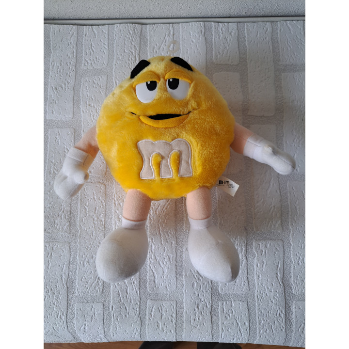 Pluche Yellow van stof M en M 1998 D19xB10cm - M&M