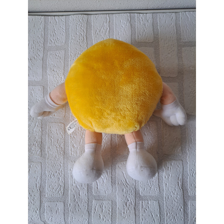 Pluche Yellow van stof M en M 1998 D19xB10cm - M&M