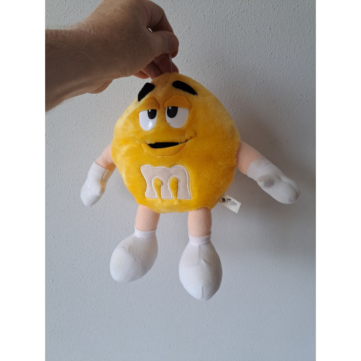 Pluche Yellow van stof M en M 1998 D19xB10cm