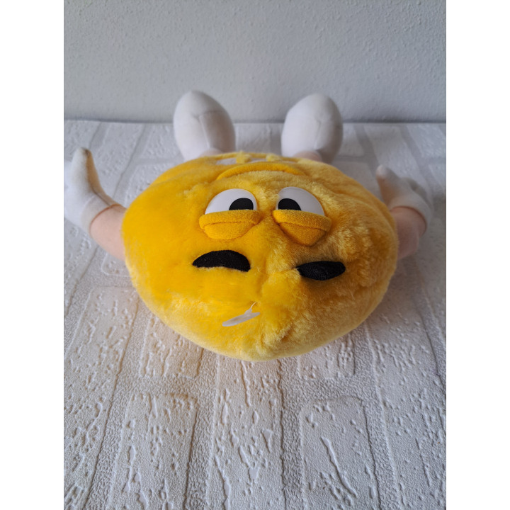 Pluche Yellow van stof M en M 1998 D19xB10cm - M&M