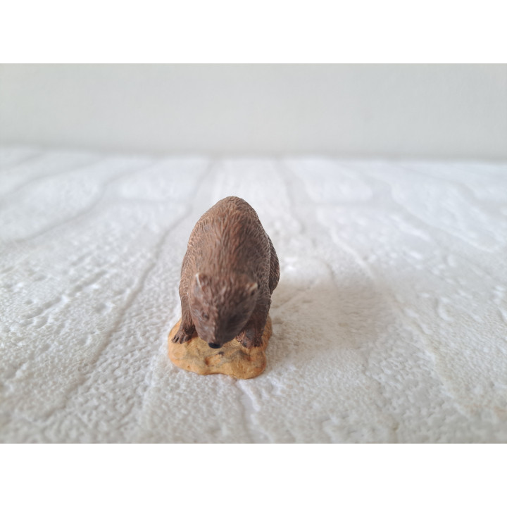 Bever van kunsthars 5x2x3cm - beeldjes