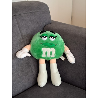Pluche Green van stof M en M 1998 D19xB10cm