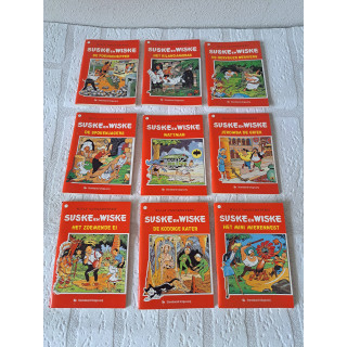 Set Suske en Wiske Mini stripboekjes 9x13cm