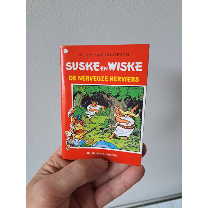 Set Suske en Wiske Mini stripboekjes 9x13cm - suske en wiske