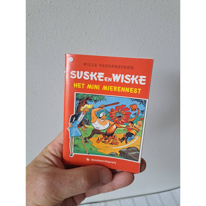 Set Suske en Wiske Mini stripboekjes 9x13cm - suske en wiske
