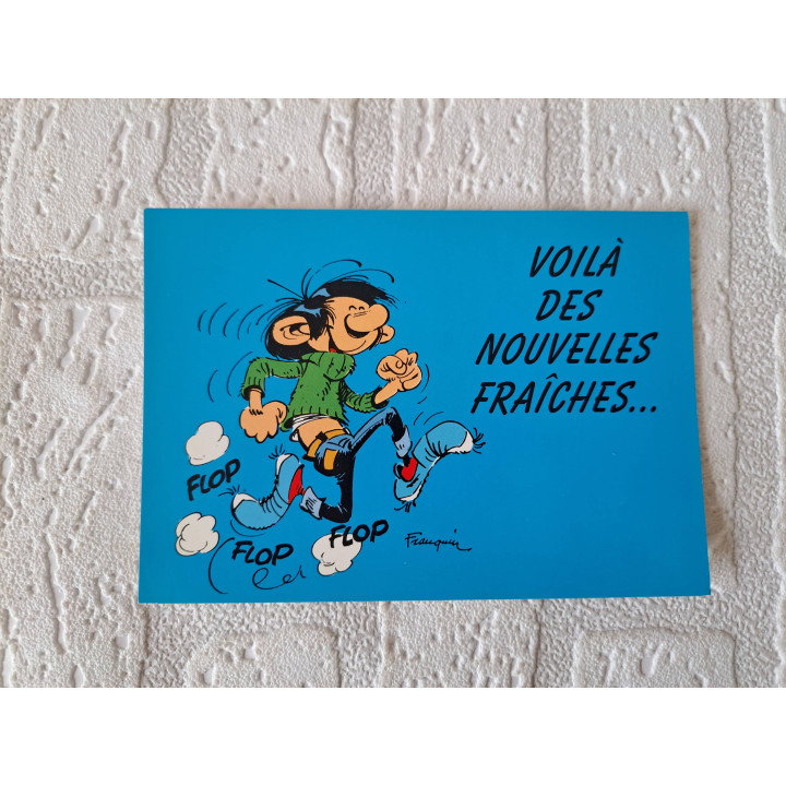 Set ansichtkaarten 1993 met Guust Flater Franquin 15x10.5cm - ansichtkaarten