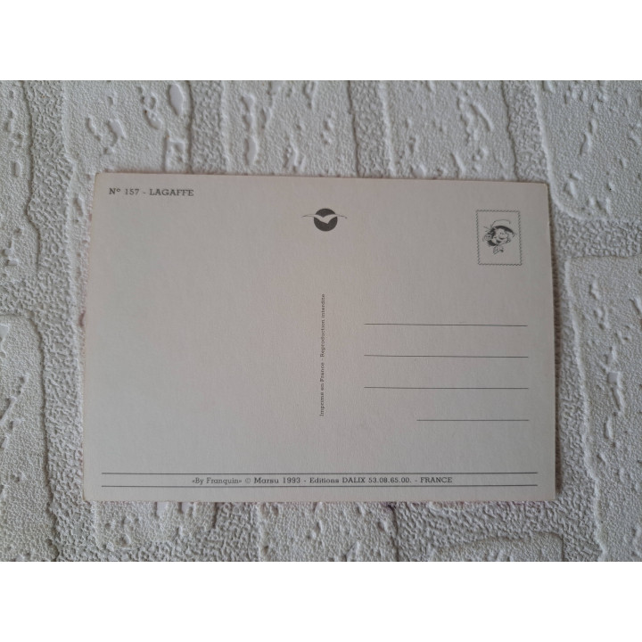 Set ansichtkaarten 1993 met Guust Flater Franquin 15x10.5cm - ansichtkaarten