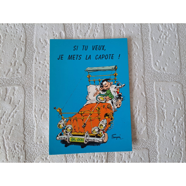 Set ansichtkaarten 1993 met Guust Flater Franquin 15x10.5cm - ansichtkaarten