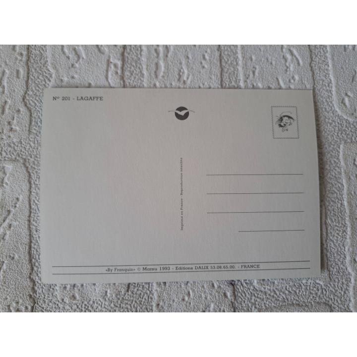 Set ansichtkaarten 1993 met Guust Flater Franquin 15x10.5cm - ansichtkaarten