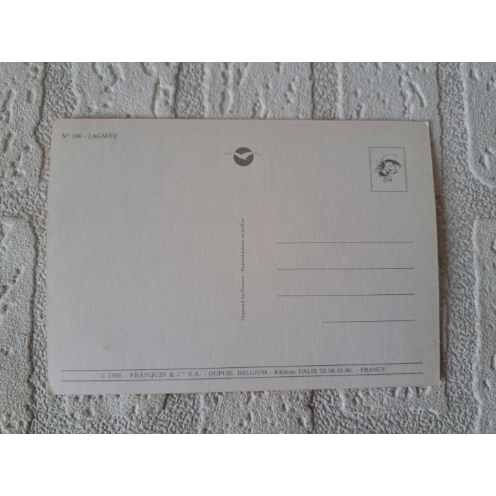 Set ansichtkaarten 1993 met Guust Flater Franquin 15x10.5cm - ansichtkaarten