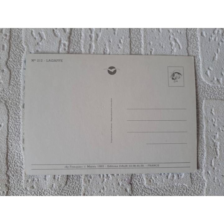 Set ansichtkaarten 1993 met Guust Flater Franquin 15x10.5cm - ansichtkaarten