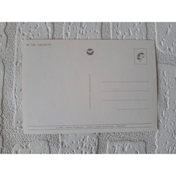 Set ansichtkaarten 1993 met Guust Flater Franquin 15x10.5cm - ansichtkaarten