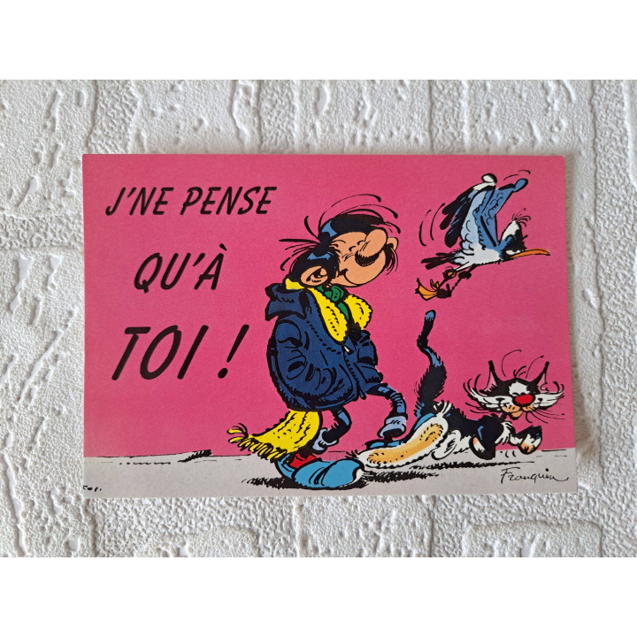 Set ansichtkaarten 1993 met Guust Flater Franquin 15x10.5cm - ansichtkaarten