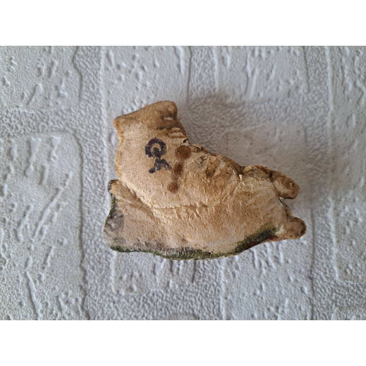 Uil van gips 8x6.5x2cm - dierfiguren Uil van gips 8x6.5x2cm - dierfiguren