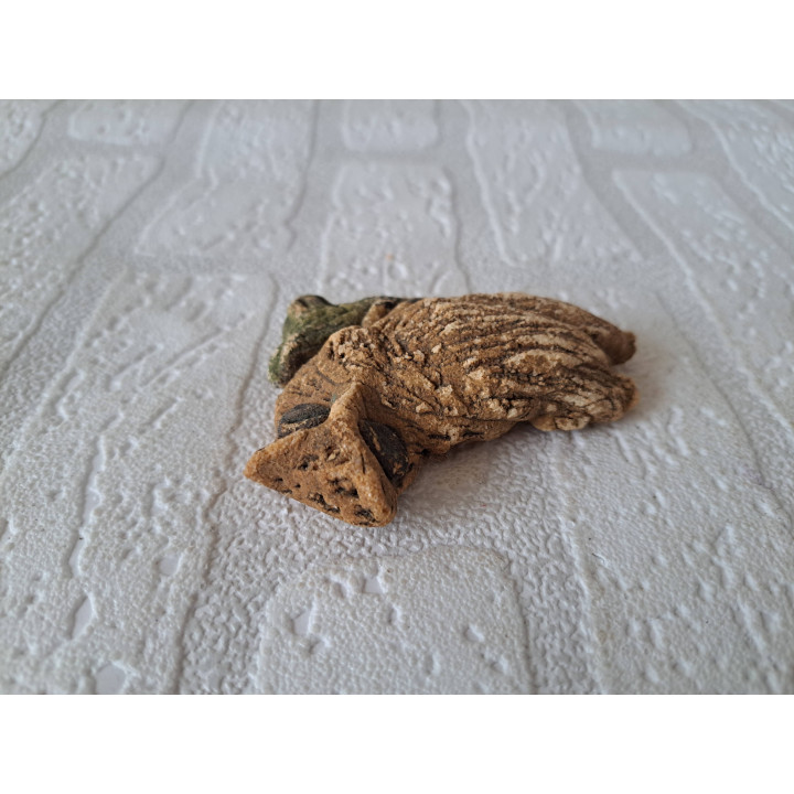 Uil van gips 8x6.5x2cm - dierfiguren Uil van gips 8x6.5x2cm - dierfiguren