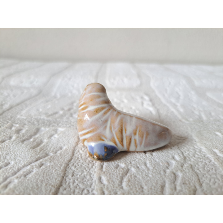 Walrus van keramiek 5x3.5x3cm - dierfiguren