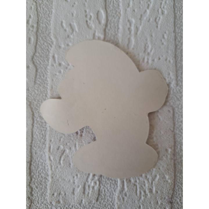 Smurf "Kijk!" SEPP sticker 1978 9.5x10cm - smurfen