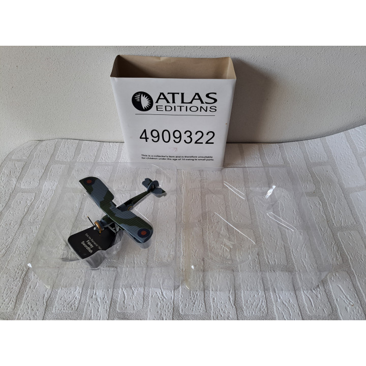 Fairey Swordfish vliegtuig WWII 1:72 Atlas 4909322 - vliegtuigen