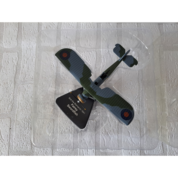 Fairey Swordfish vliegtuig WWII 1:72 Atlas 4909322 - vliegtuigen