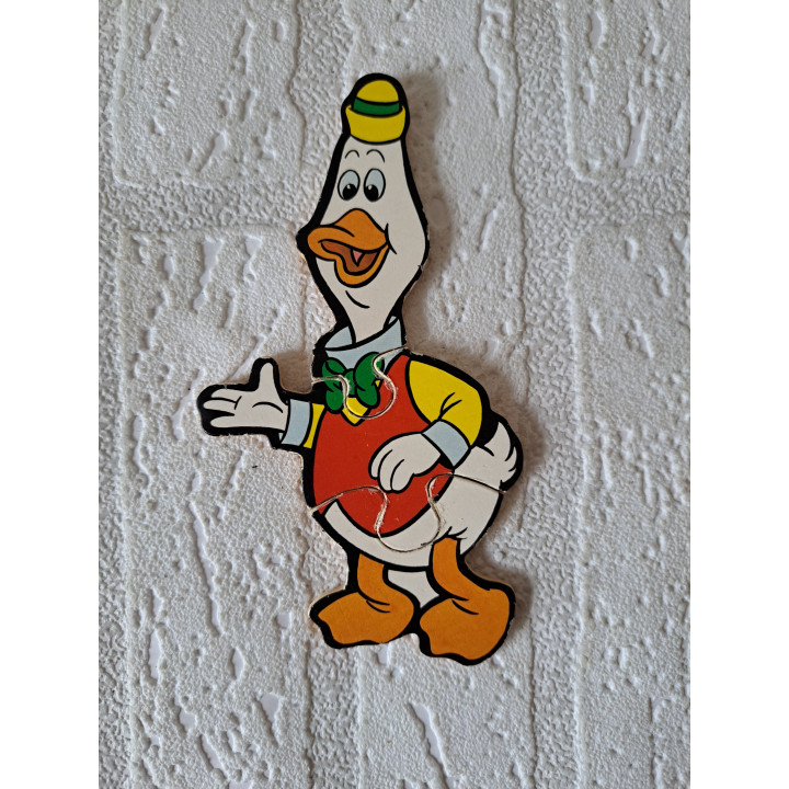 Gijs Gans - Elooi mini houten puzzel Disney 7x14cm (1) - disney