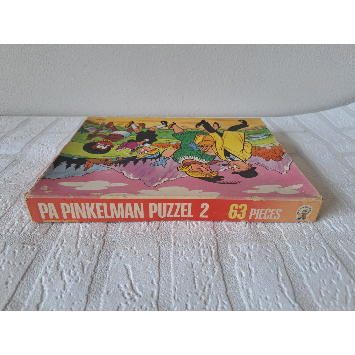 Pa Pinkelman puzzel 1976 63 stukjes 29x22x3cm - puzzels