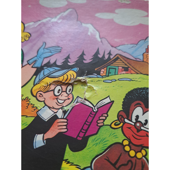 Pa Pinkelman puzzel 1976 63 stukjes 29x22x3cm - puzzels