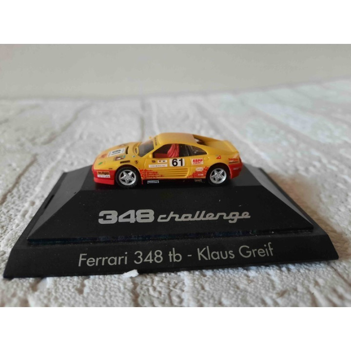 Ferrari 348TB Challenge Klaus Greif 1:87 Herpa 181303