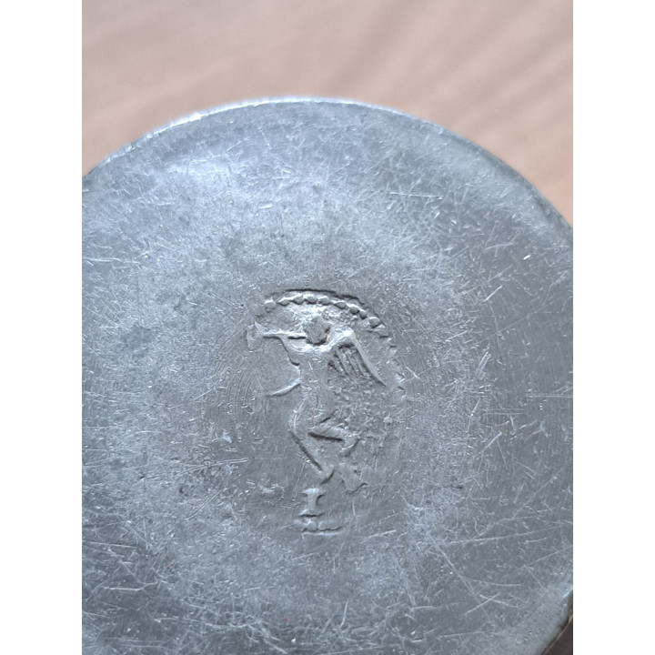 Vijzel van Tin 7x6x6cm - tin