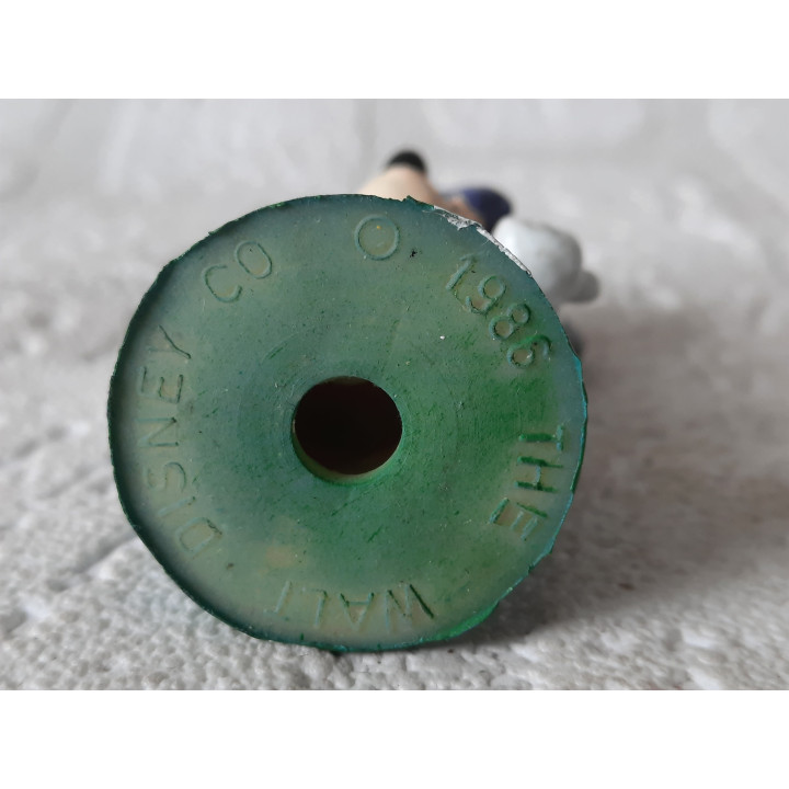 Mini Mousse van rubber met tuinbroek Disney D2.5x5.5cm - disney