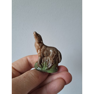 Wolf van porselein Whopper Wade Engeland 5x2x6cm
