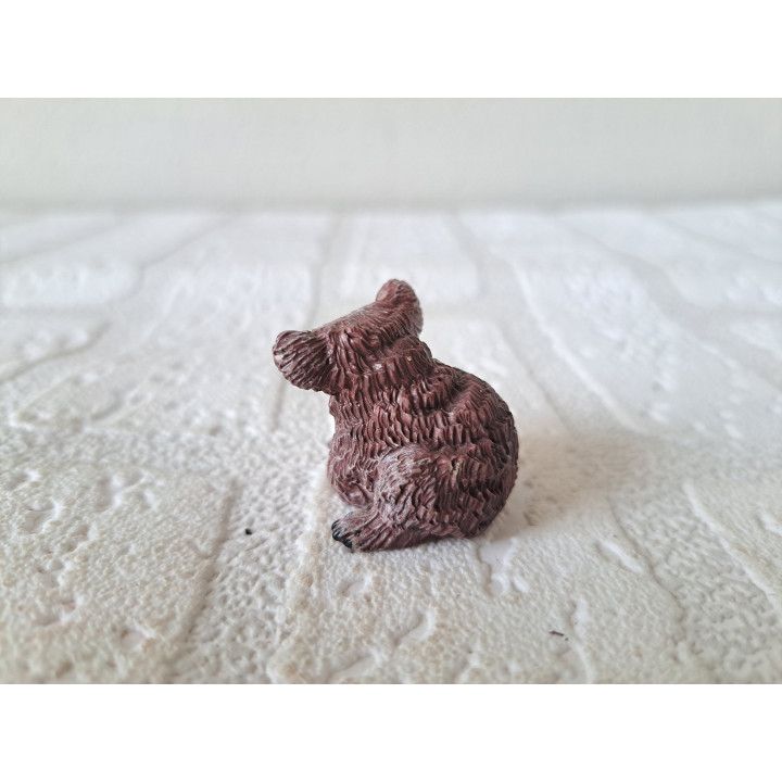 Zittend Koalabeer van kunsthars 3x2.5x2.5cm - dierfiguren