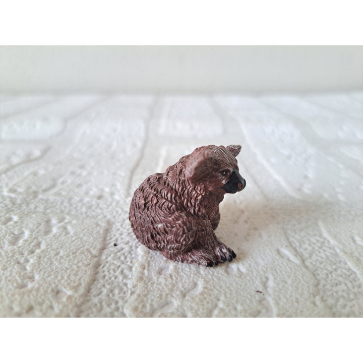 Zittend Koalabeer van kunsthars 3x2.5x2.5cm - dierfiguren