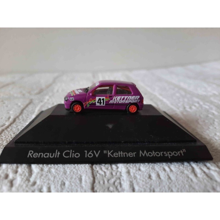 Renault Clio 16V Kettner Motorsport 1996 1:87 Herpa 181396