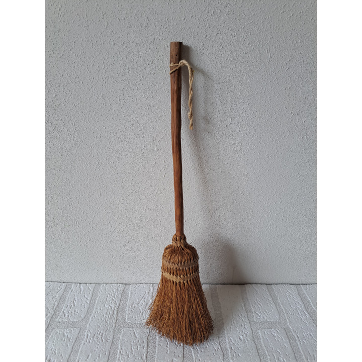 Houten bezem D8xH40cm - bezems