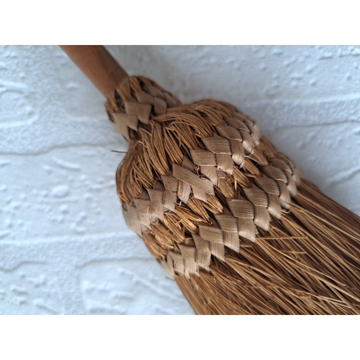 Houten bezem D8xH40cm - bezems