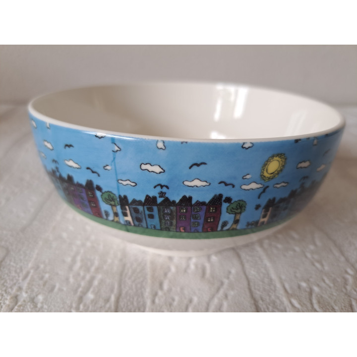 Vogelnestje van hard rubber 20x34x7cm zwart - tuin