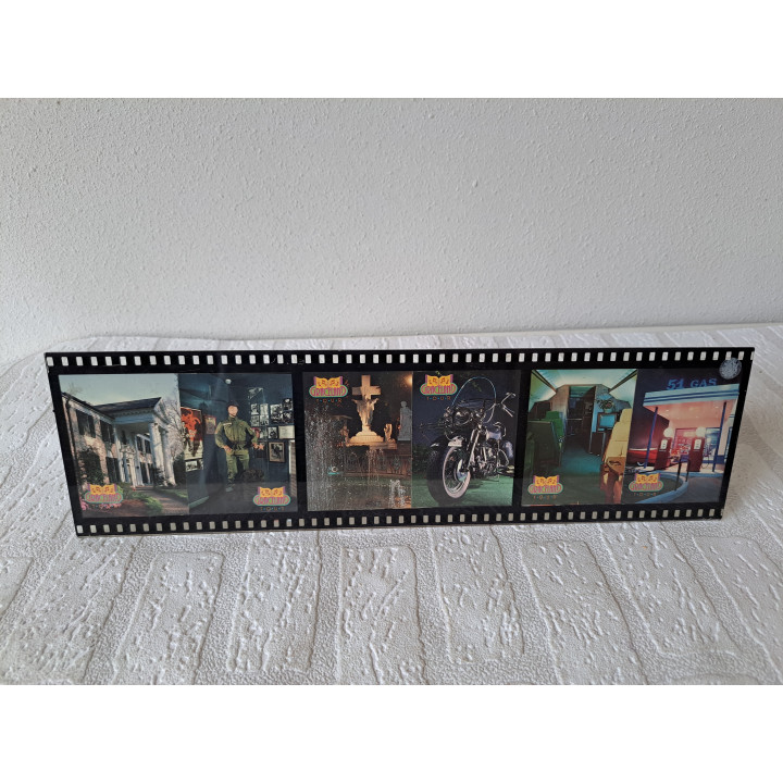 Elvis Presley Graceland in kunststof filmlijst 39.5x3.5x11cm - fotolijst
