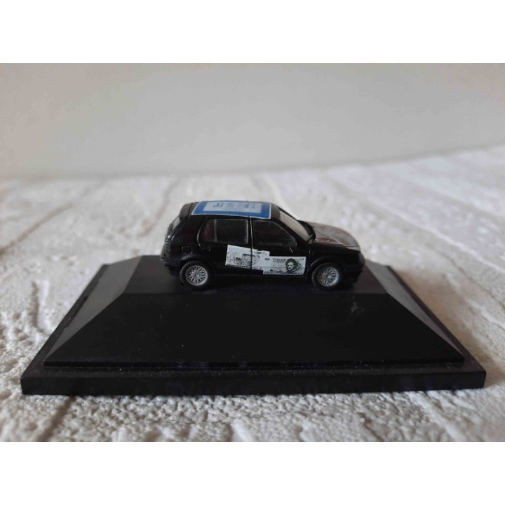 Volkswagen Golf Vw aktie 15 jahre Wiener Borse 1:87 Herpa zwart