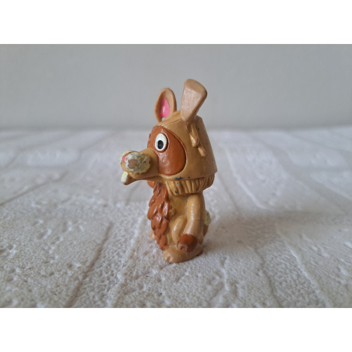 Zoef de Haas van rubber Fabeltjeskrant Bullyland 3.5x3x5.5cm - Fabeltjeskrant