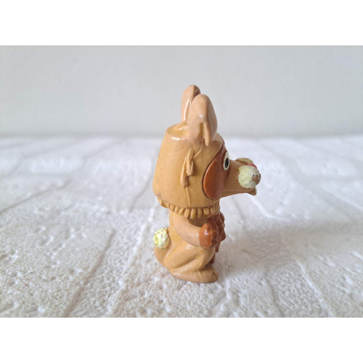 Zoef de Haas van rubber Fabeltjeskrant Bullyland 3.5x3x5.5cm - Fabeltjeskrant