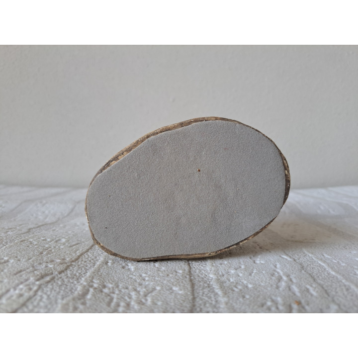 Eekhoorns van aardewerk in hangend aan boomtak 10.5x7x11cm - dierfiguren